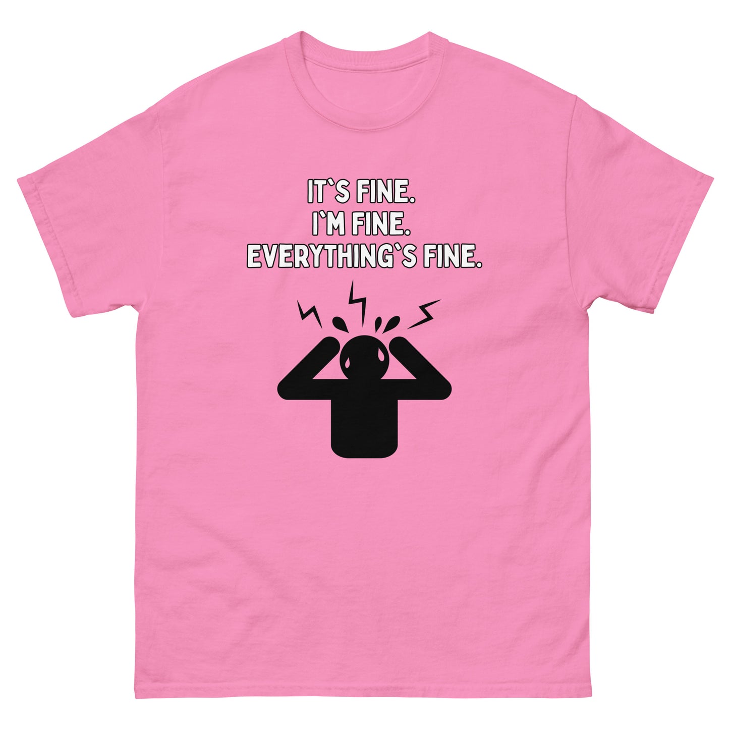 I'm Fine - Azalea / S - Graphic Tee - The Shirt Emporium