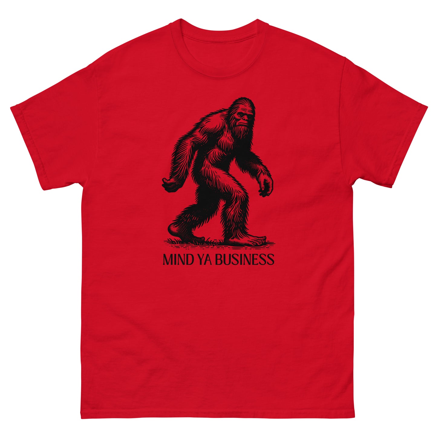 Mind Ya Business - Red / S - Graphic Tee - The Shirt Emporium